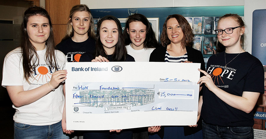 Clonakilty Students raise €15,000 for The Hope Foundation