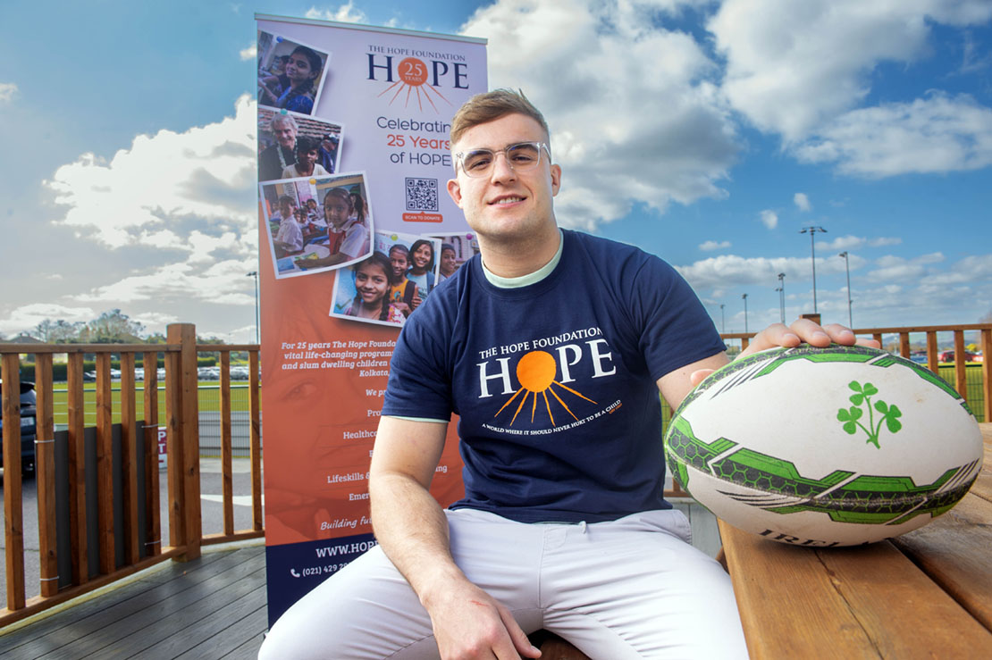 Professional Rugby Player Alex Kendellen Joins HOPE as Ambassador